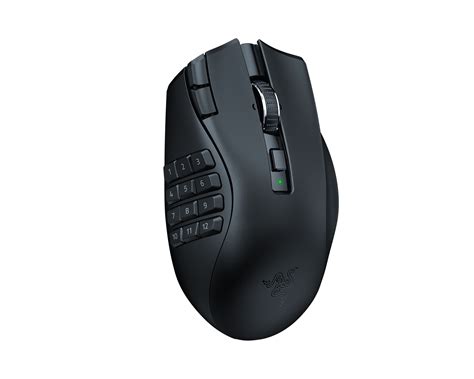 Razer Naga V2 HyperSpeed - Wireless MMO Gaming Mouse - Black - MaxGaming.com