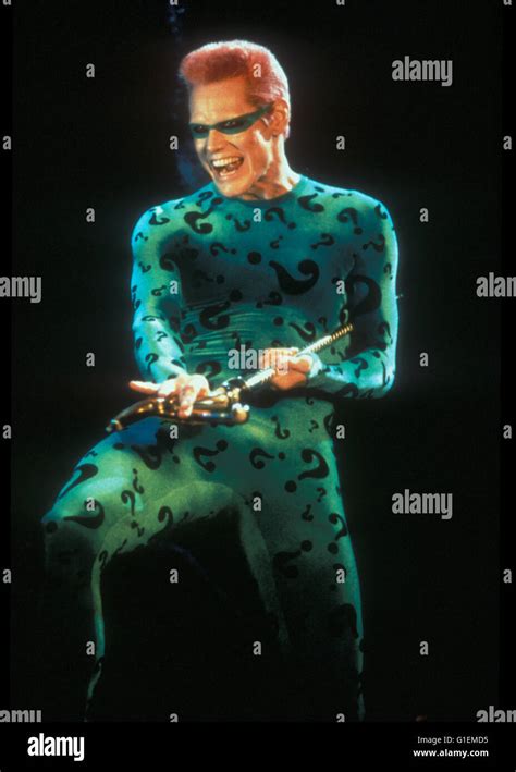 Jim Carrey / Batman Forever Stock Photo - Alamy