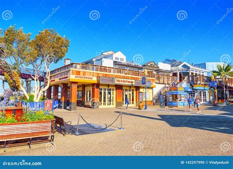 Fisherman`s Wharf in San Francisco Editorial Image - Image of downtown, america: 142297990