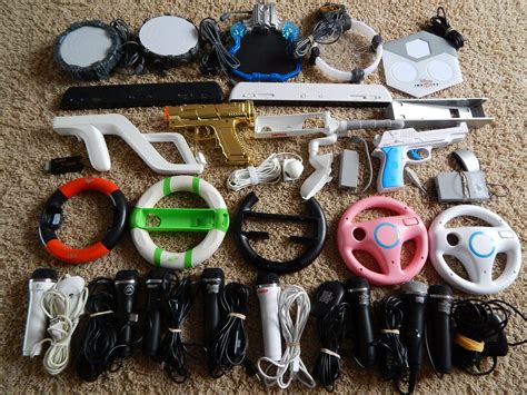 Nintendo Wii Accessories You Choose! Guns, Wheels, Microphones, Portals, Cables | eBay