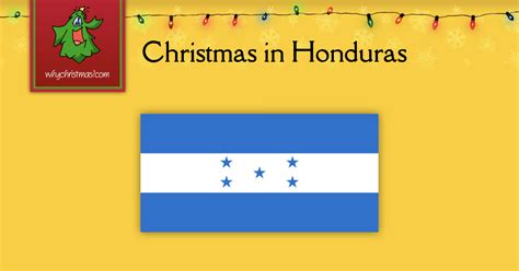 Christmas in Honduras - WhyChristmas.com