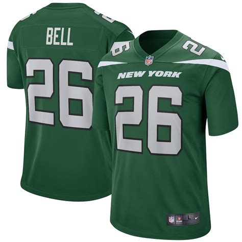 Youth New York Jets Le'Veon Bell Nike Gotham Green Game Jersey