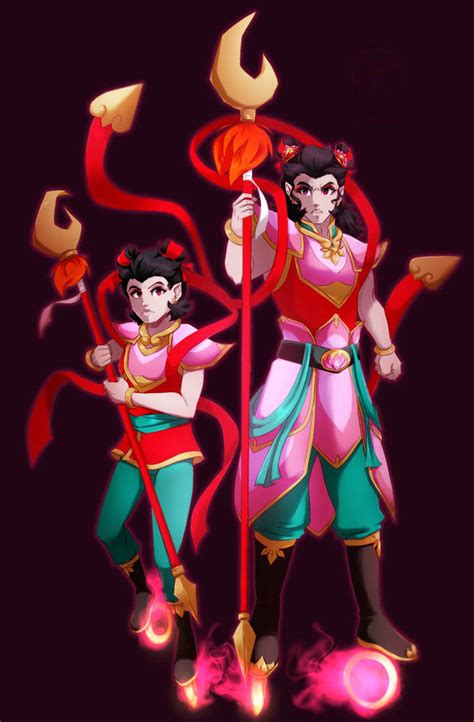 Nezha // Monkie Kid by ArtKotaro08017 on DeviantArt