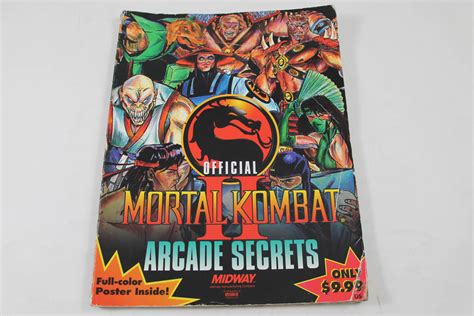 Mortal Kombat II Official Arcade Secrets (Brady Games)-GUIDE