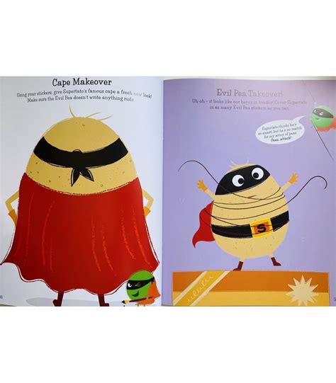 STICKER BOOK - SUPERTATO | Meet Supertato - everyone´s favourite cr...