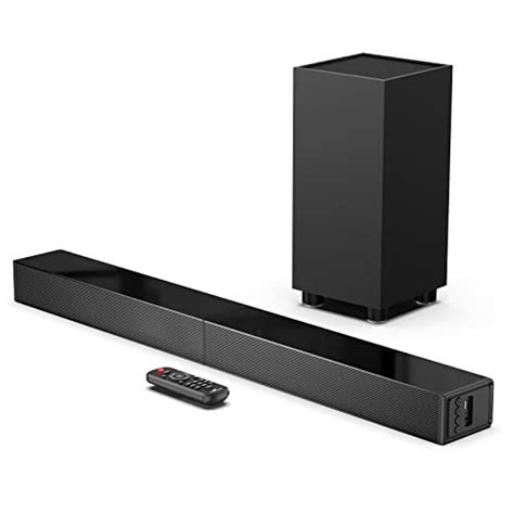 Top 10 Soundbar With Integrated Subwoofer of 2022 - Katynel