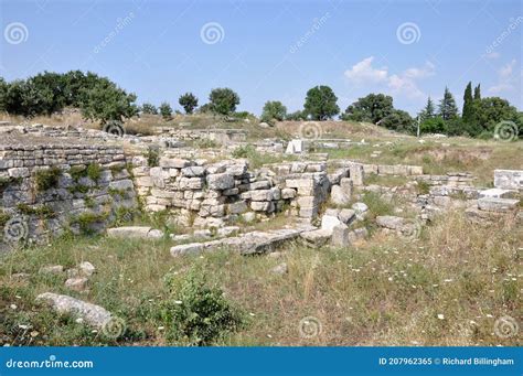 The Archaeological Site of Troy, Hisarlik, Canakkale Province, Turkey ...