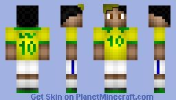 Neymar Minecraft Skin