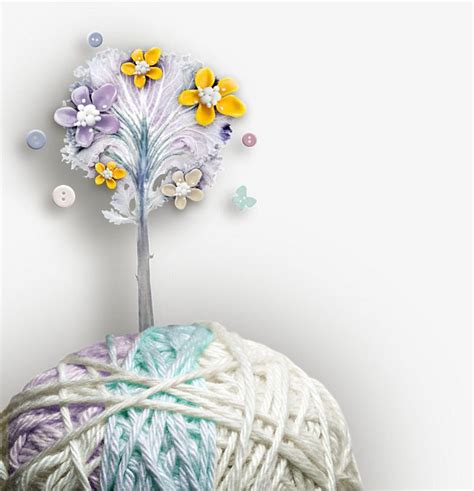 Ball of yarn Art Art Clipart, Yarn Art, Background Images, Clip Art, Ball, Artist, Floral ...