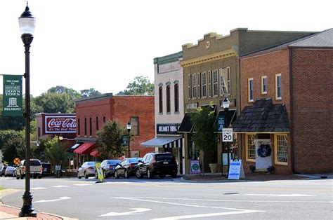 Belmont Historic District in Gaston County, North Carolina. | National register of historic ...