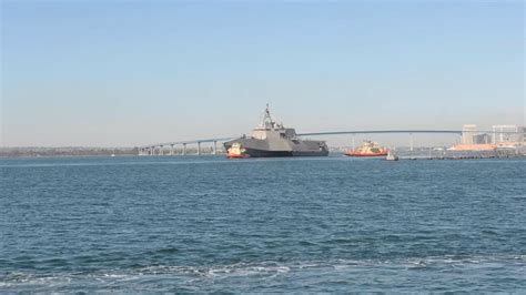 DVIDS - Video - USS Augusta (LCS 34) Arrives at Homeport in San Diego