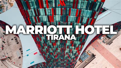 TIRANA MARRIOTT HOTEL | 5K DRONE VIDEO, TIRANA 2023 - YouTube