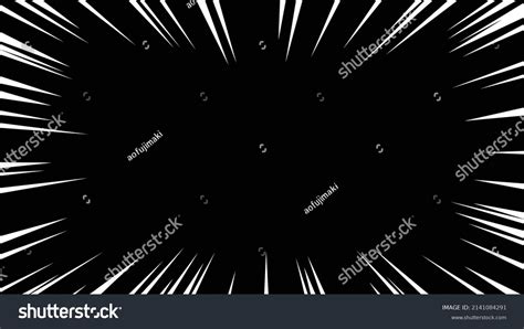 White Line Concentrated Line Vector Material Stock Vector (Royalty Free ...