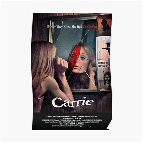 "Carrie (1976)" Poster for Sale by riadwrd | Redbubble