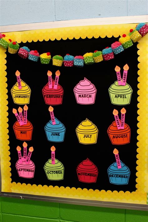 The Best Birthday Board for Your Classroom | Birthday board classroom ...