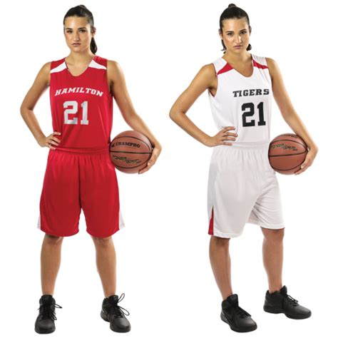 Champro Ladies reversible Basketball Uniforms -AUO