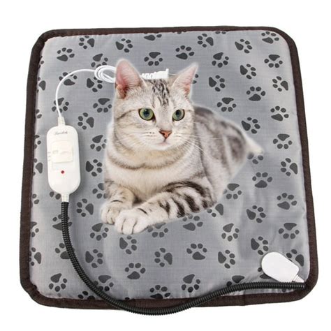 Pet Heating Pad, 17'7x17'7 in,Cat Heating pad Waterproof, with Smart Thermostat Switch ...