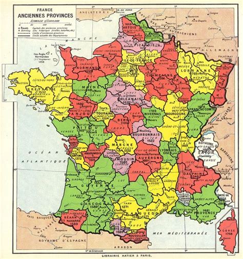 Provinces Of France Map - Share Map