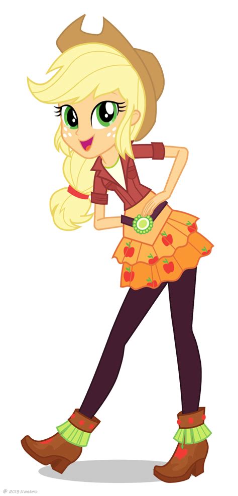 Image - Friendship Games Applejack School Spirit artwork.png | My ...