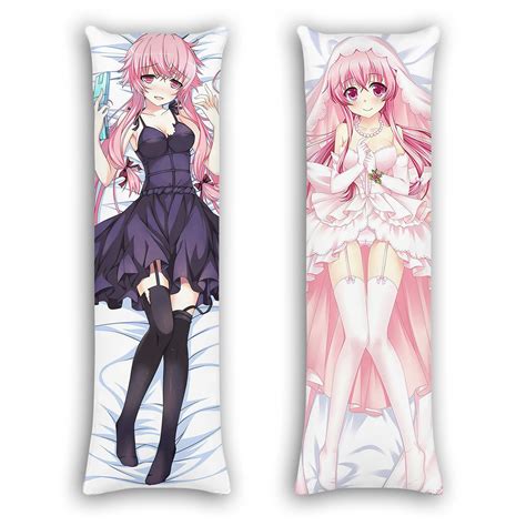 Yuno Gasai Body Pillow Cover and Inserts - RobinPlaceFabrics