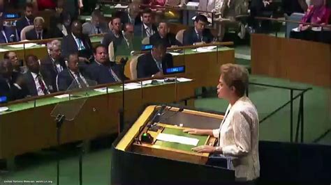 UN Speeches: Brazilian President Dilma Rousseff - video Dailymotion