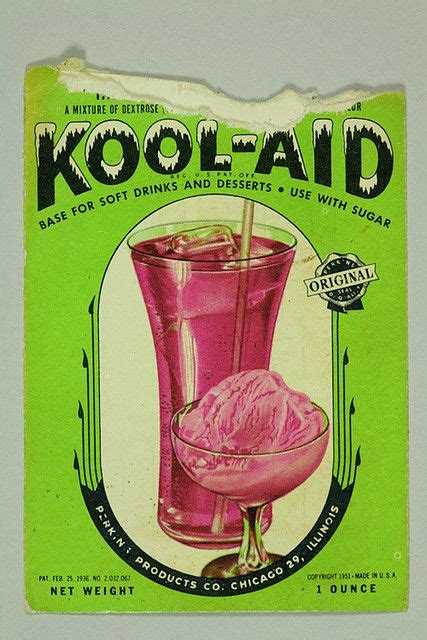 Kool-Aid Packaging (1951) | Vintage packaging, Vintage ads, Vintage advertisements