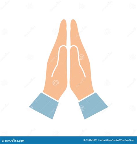 Namaste Cartoon Vector | CartoonDealer.com #37970521