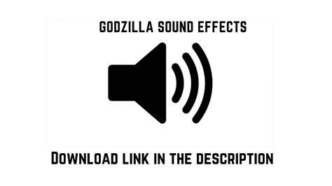 Godzilla Sound Effects - YouTube