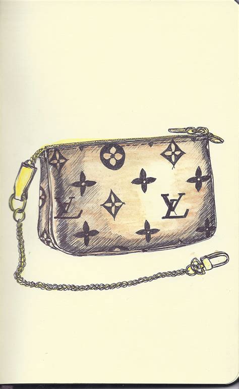 LV Handbags July-Aug 2012 Drawings on Behance