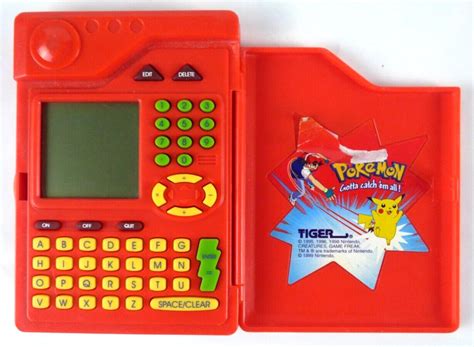 Vintage Pokemon Pokedex Handheld Toy 1998 Tiger Electronics Working + Pokeball | #4595774482