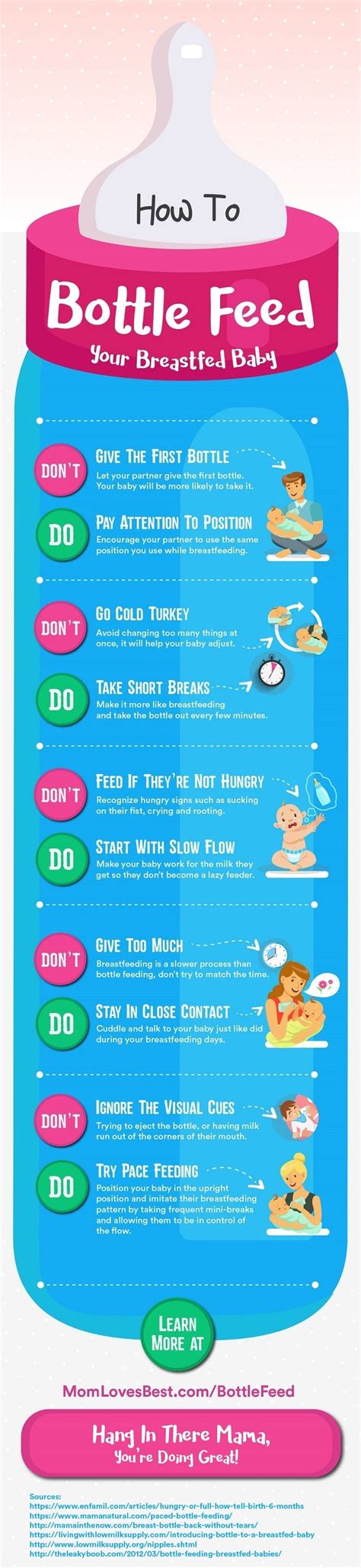 How to Bottle Feed Your Breastfed Baby (25 Pro Tips) - Mom Loves Best