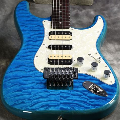 Fender / Michiya Haruhata Stratocaster Caribbean Blue Trans Electric ...