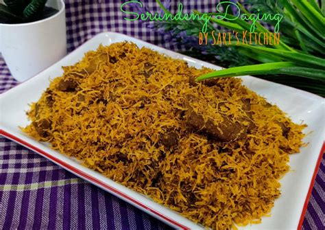 Resep Serundeng Daging oleh Sari's Kitchen - Cookpad