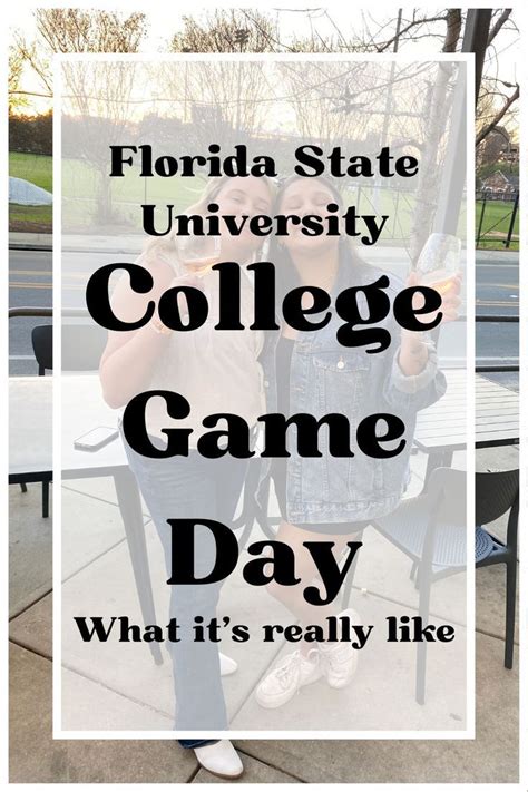 Game Day at FSU | Florida state university, Florida state, College game ...