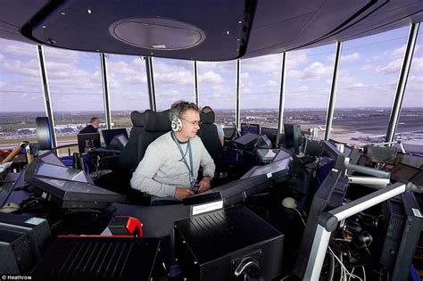 Inside the Heathrow Airport control tower in a picture exclusive ...