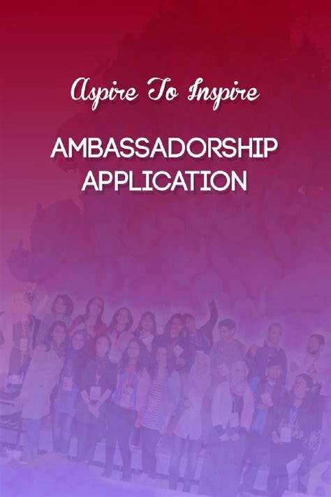 Ambassadorship Application by Aspire To Inspire - Issuu