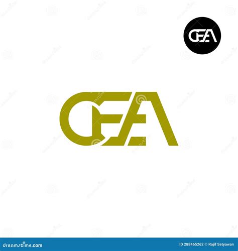 Letter CEA Monogram Logo Design Stock Vector - Illustration of logo ...