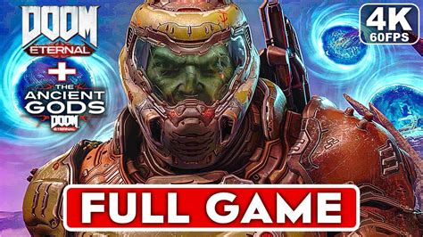 DOOM ETERNAL Gameplay Walkthrough Part 1 FULL GAME [4K 60FPS PC ULTRA ...