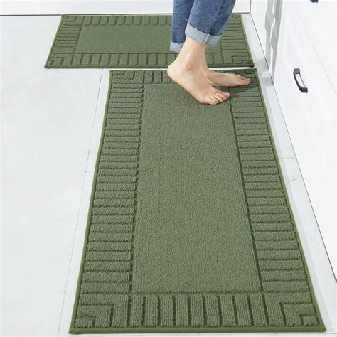 Amazon.com: BEQHAUSE-Kitchen-Rugs-Non Slip-Kitchen-Mats- for-Floor ...