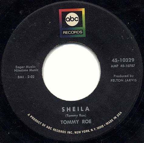 Tommy Roe – Sheila (Vinyl) - Discogs