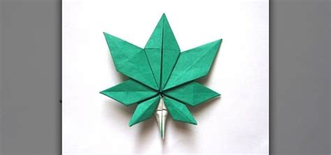 How to Origami a maple leaf « Origami :: WonderHowTo