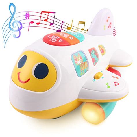 My First Plane Airplane Toy for Babies, Toddlers | Sings, Lights Up and Moves Around ...