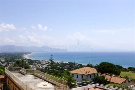 San Felice Circeo, Italy, Lazio, View of the Seaside Stock Image - Image of green, nature: 137679003