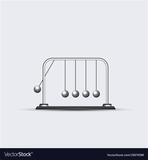 Pendulum swings picture Royalty Free Vector Image