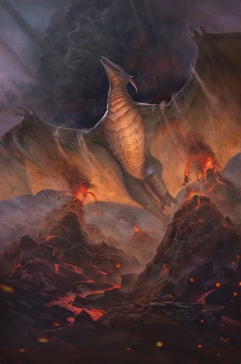 Rodan, Titan of Winged Fury MtG Art from Ikoria Set by - Art of Magic ...