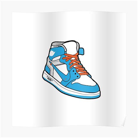 Unc Jordan Posters | Redbubble