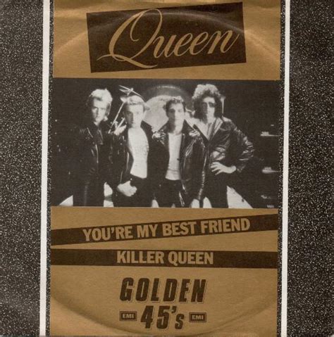 Queen "You're My Best Friend" reissue single gallery