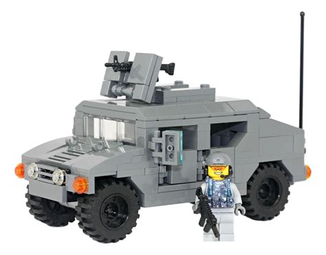 We've updated our M1043 HMMWV Humvee kit to now include a minifigure and accessories. | Lego ...