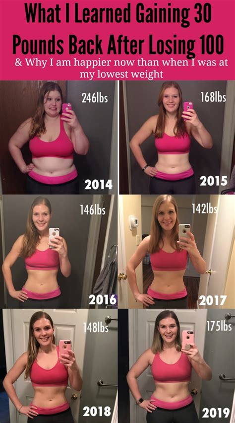 What I Learned Gaining 30 Pounds Back after Losing 100 - My Girlish Whims