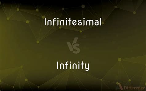 Infinitesimal vs. Infinity — What’s the Difference?